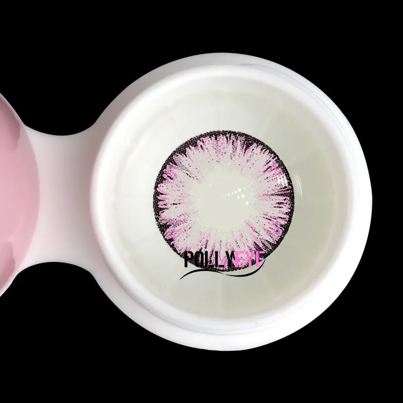 Pollyeye SunKiss Pink  Colored Contact Lenses