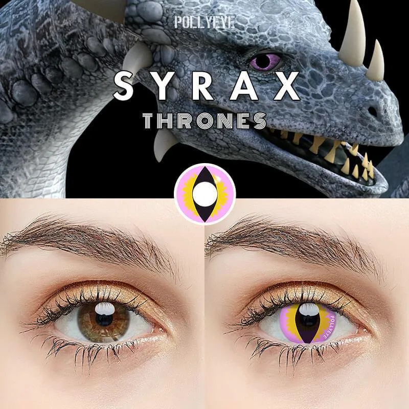 Pollyeye Thrones Syrax Colored Contact Lenses