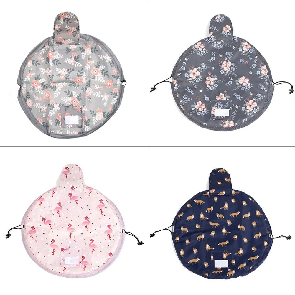Portable Makeup Drawstring Bags Storage Magic Travel Pouch Cosmetic Woman Bag