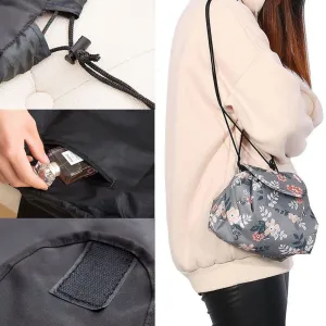 Portable Makeup Drawstring Bags Storage Magic Travel Pouch Cosmetic Woman Bag
