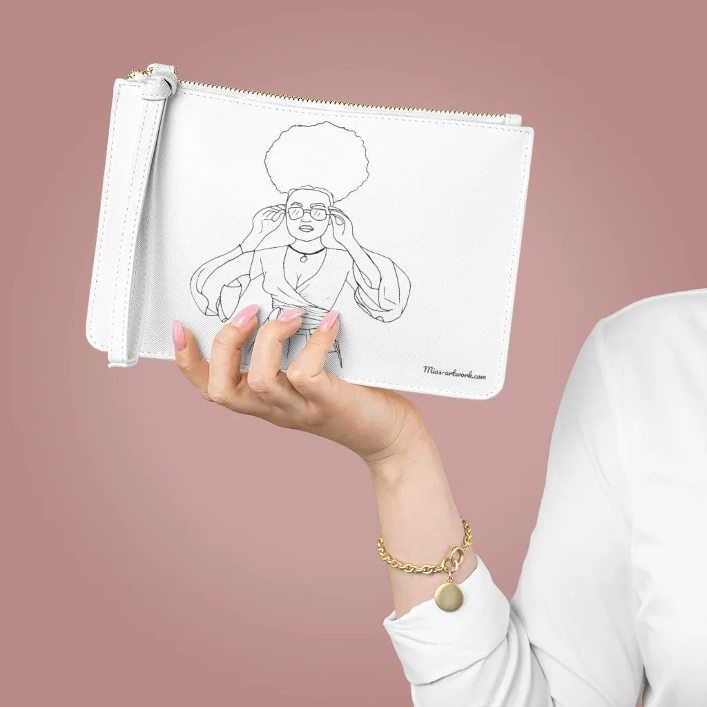 Positive Vibe Clutch Bag