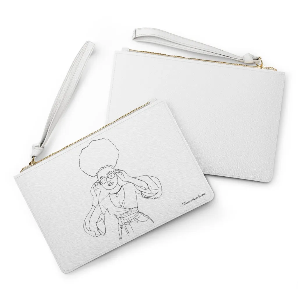 Positive Vibe Clutch Bag