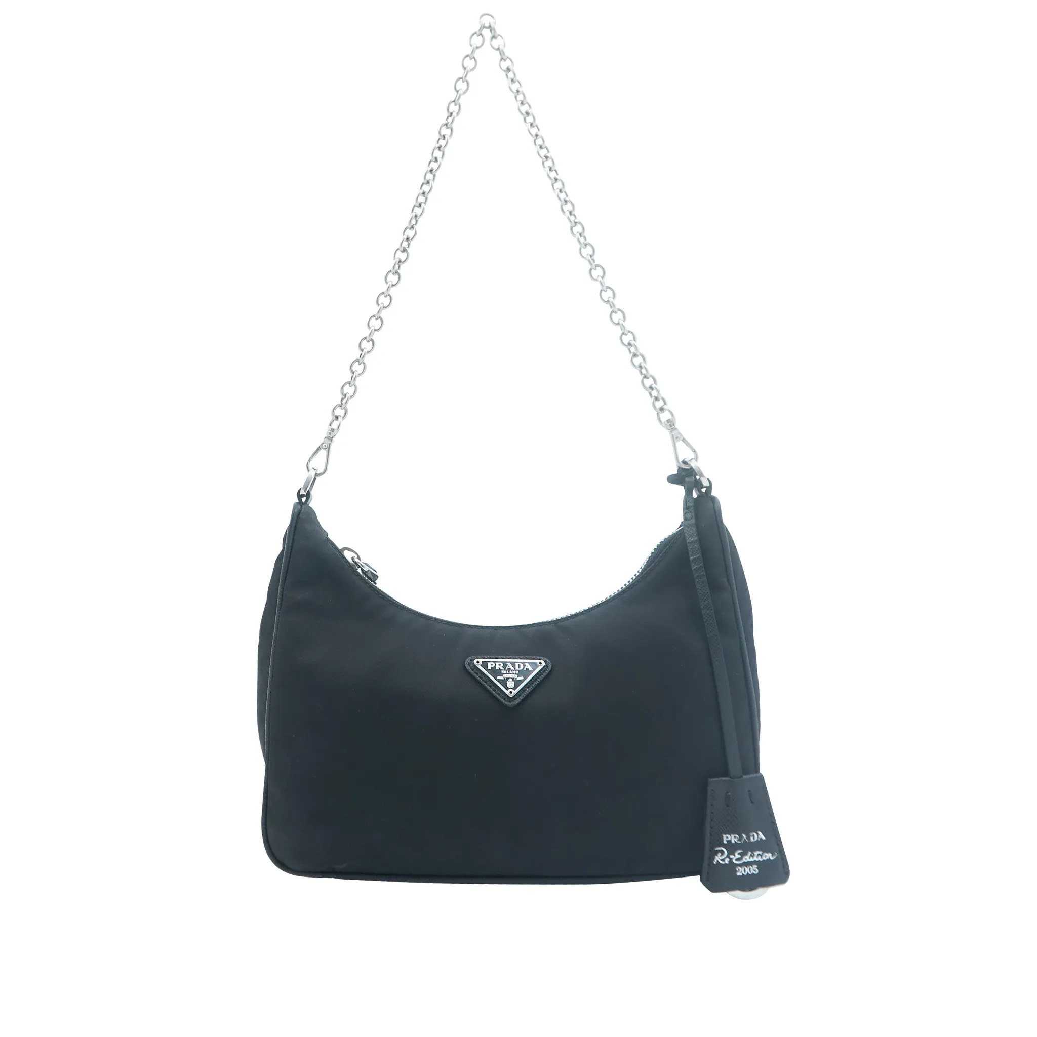Prada Re-Edition 2005 Re-Nylon Black Shoulder Bag