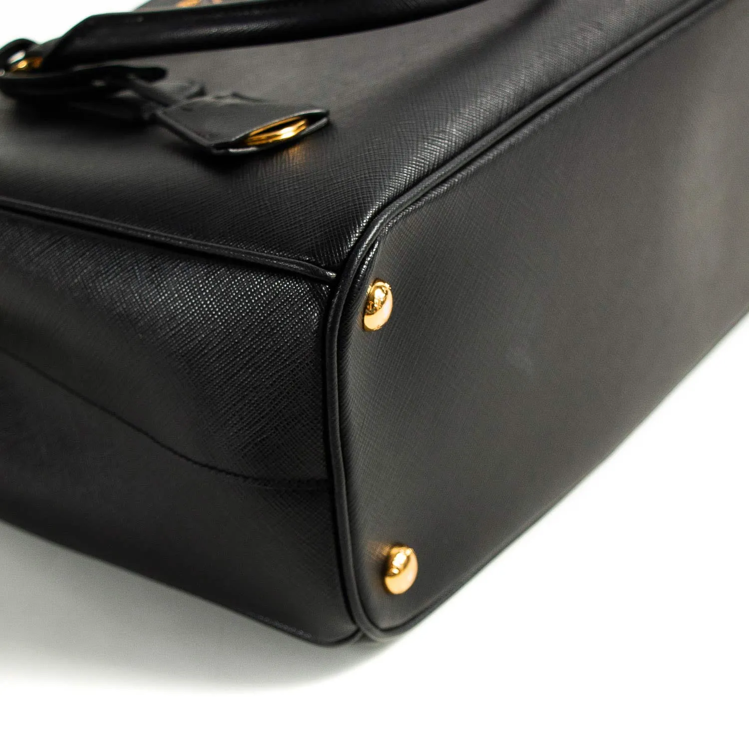 Prada Small Galleria Saffiano Double Zip Tote