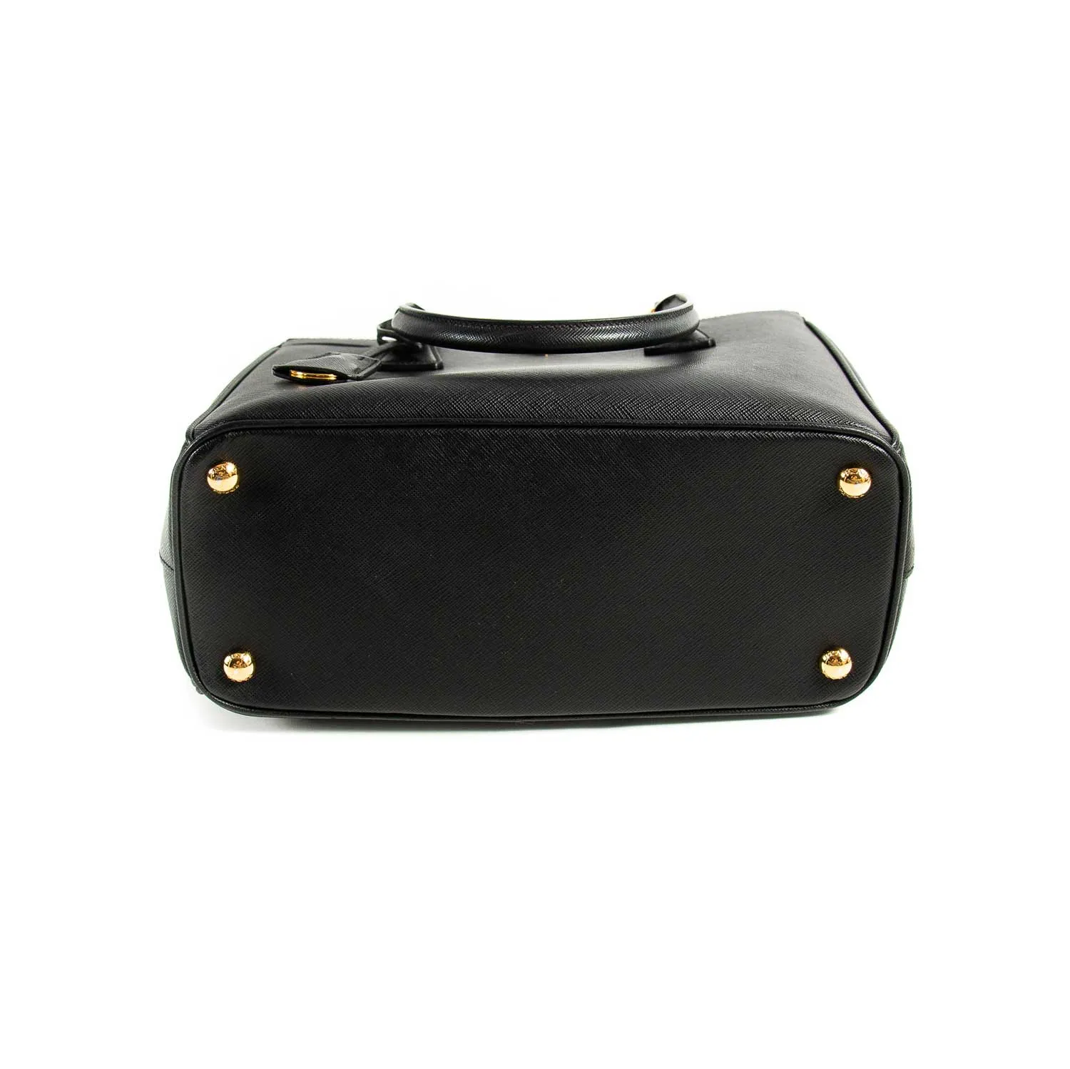 Prada Small Galleria Saffiano Double Zip Tote