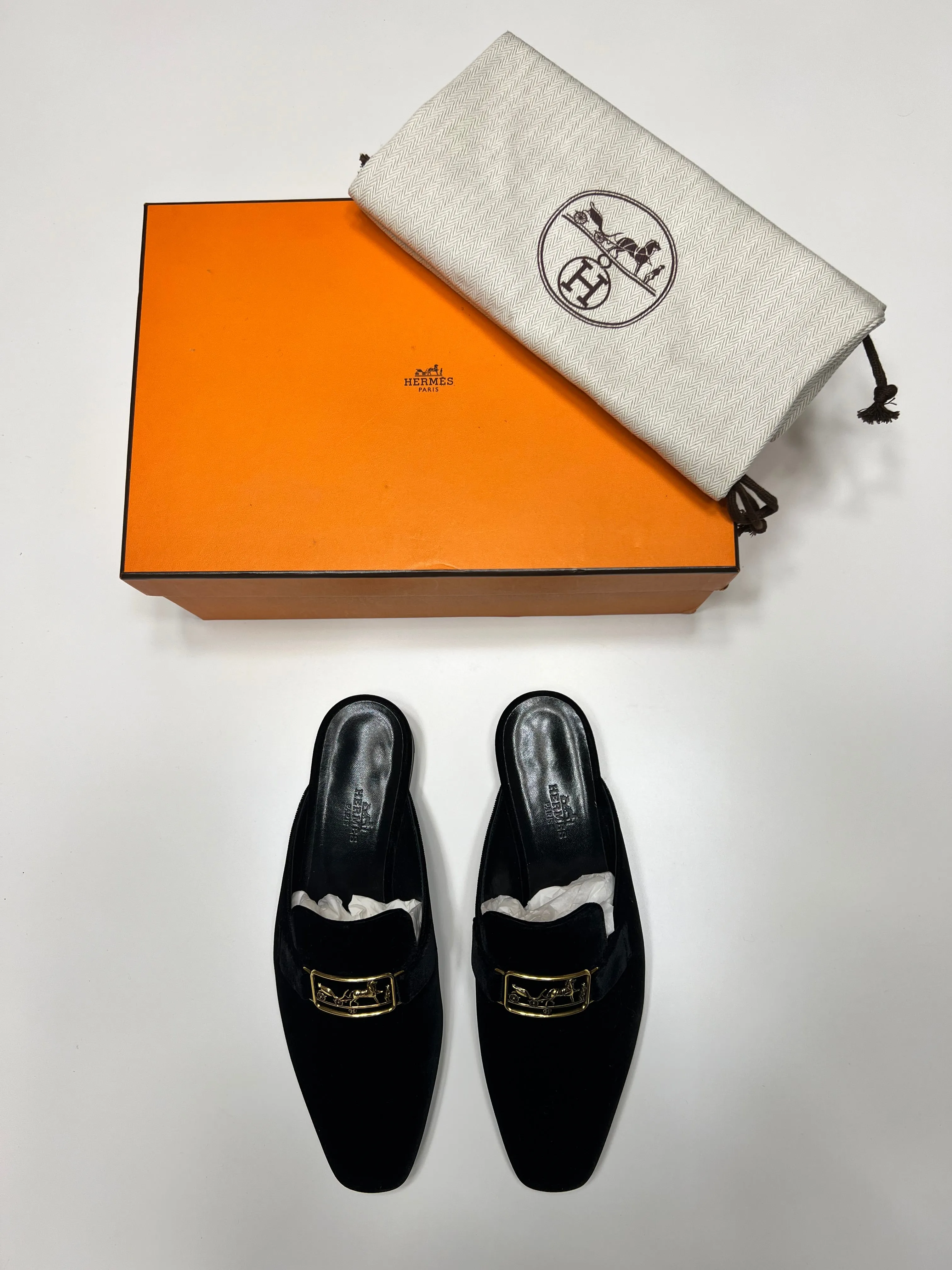 Pre-owned Hermes Mules