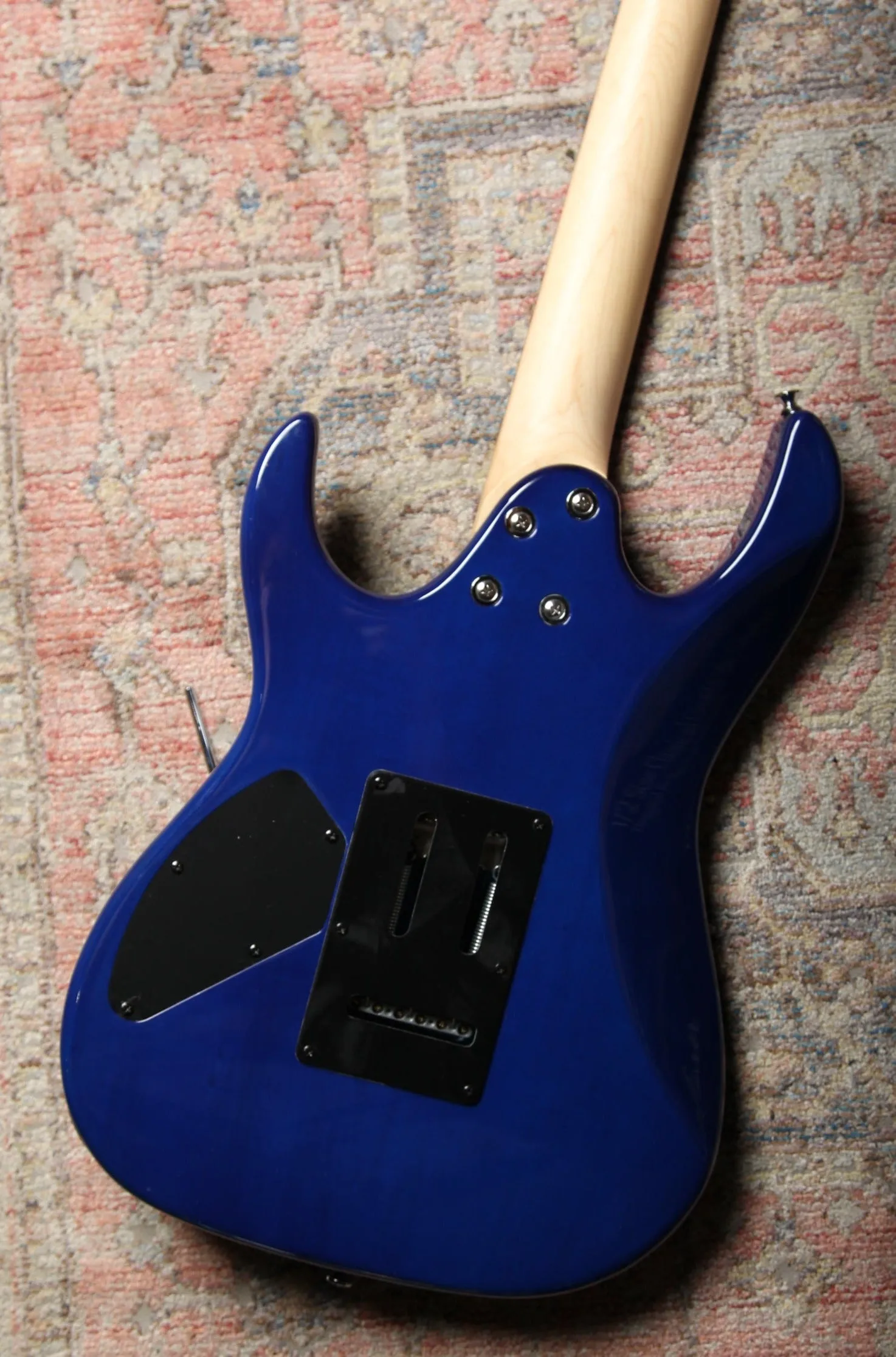 Pre-Owned Ibanez GIO GRX70QA - Transparent Blue Burst