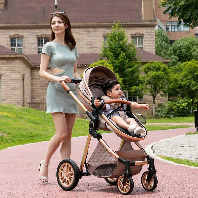Premium 3-in-1 Baby Stroller (Car Seat & Base Included)