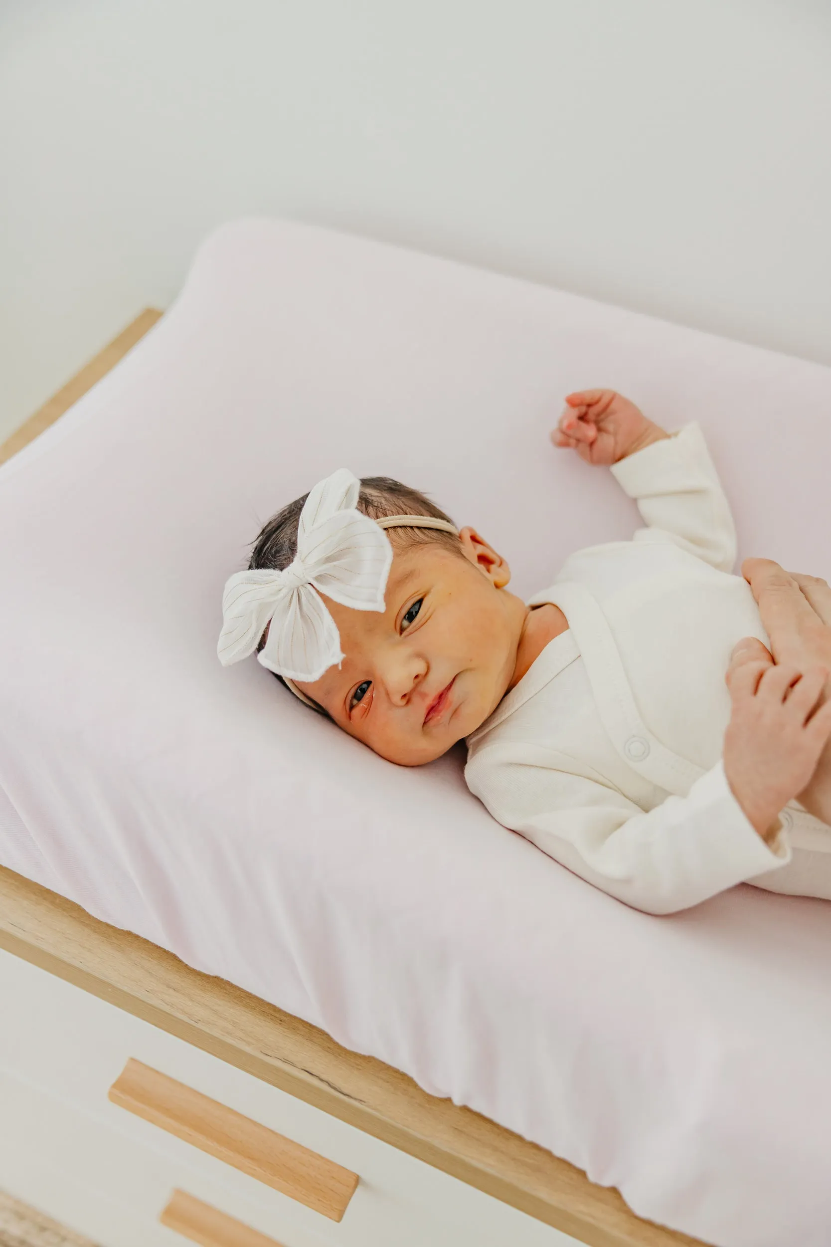 Premium Knit Diaper Changing Pad Cover - Blossom