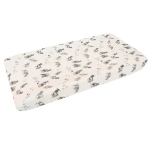 Premium Knit Diaper Changing Pad Cover - Cody