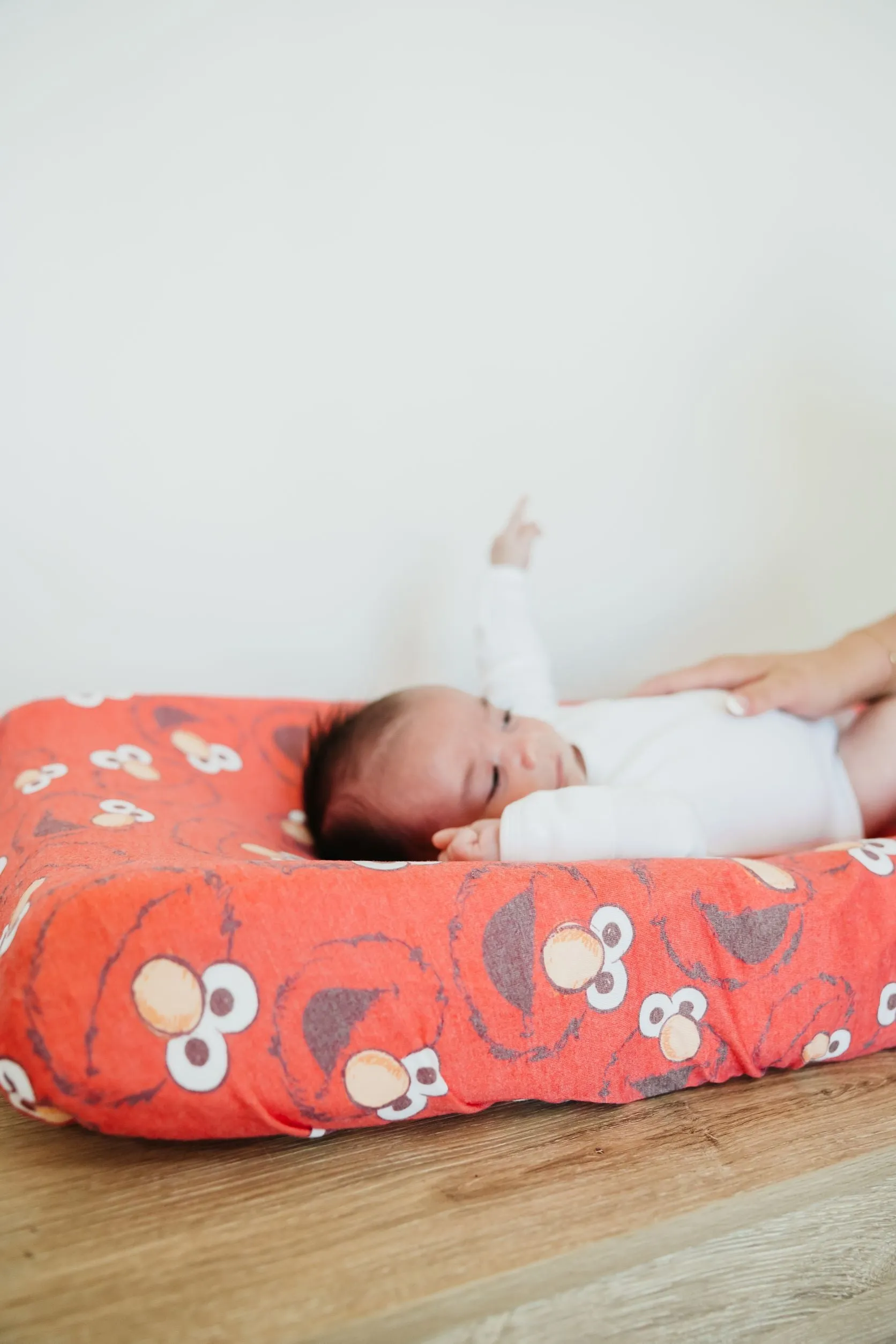 Premium Knit Diaper Changing Pad Cover - Elmo