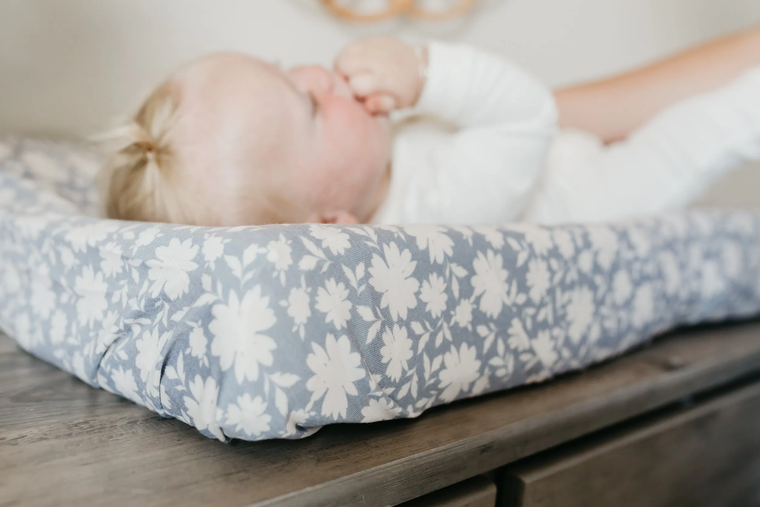 Premium Knit Diaper Changing Pad Cover - Lacie