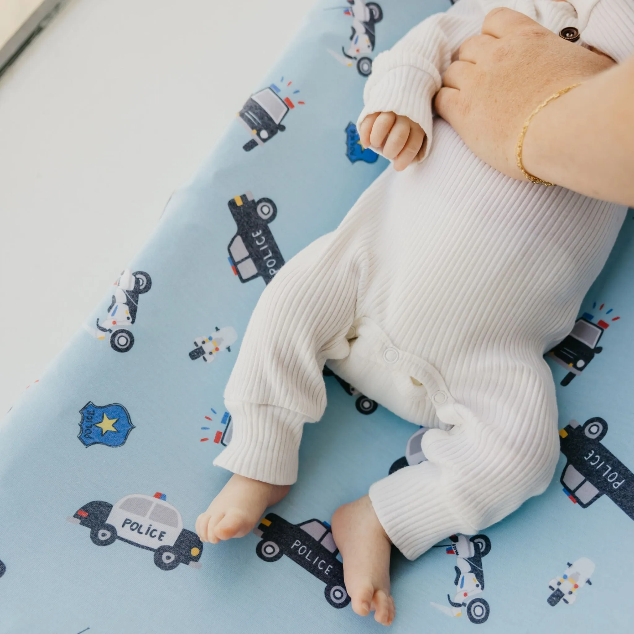 Premium Knit Diaper Changing Pad Cover - Leo