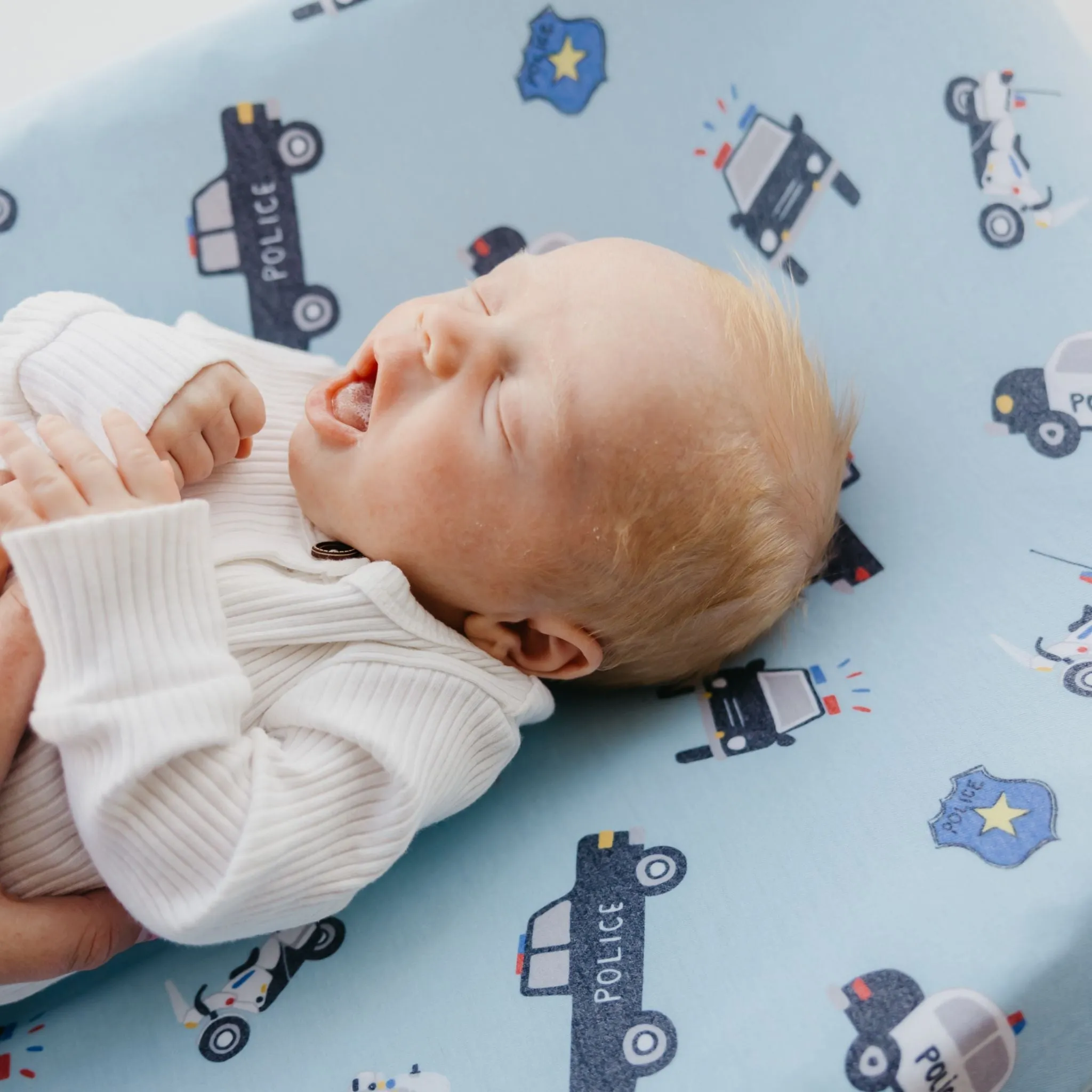 Premium Knit Diaper Changing Pad Cover - Leo