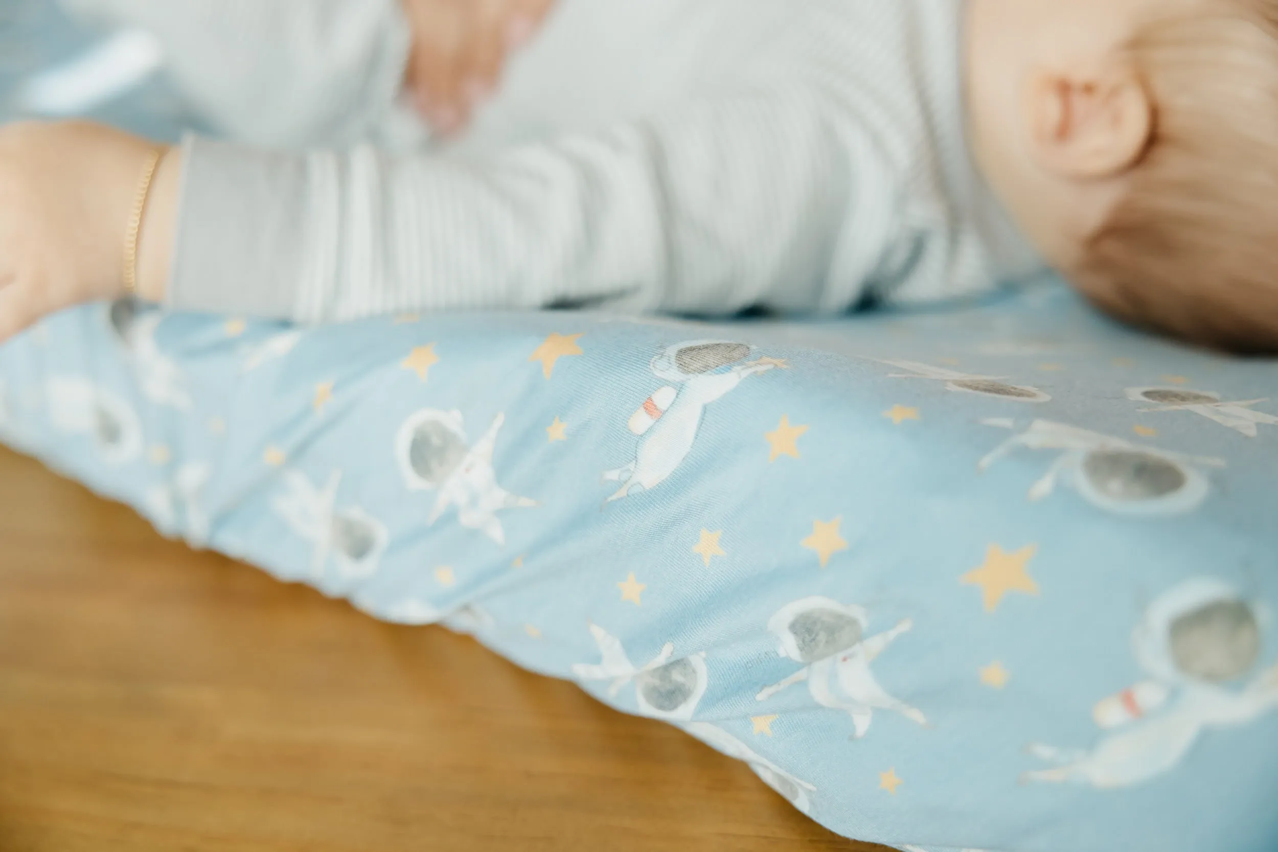 Premium Knit Diaper Changing Pad Cover - Neil