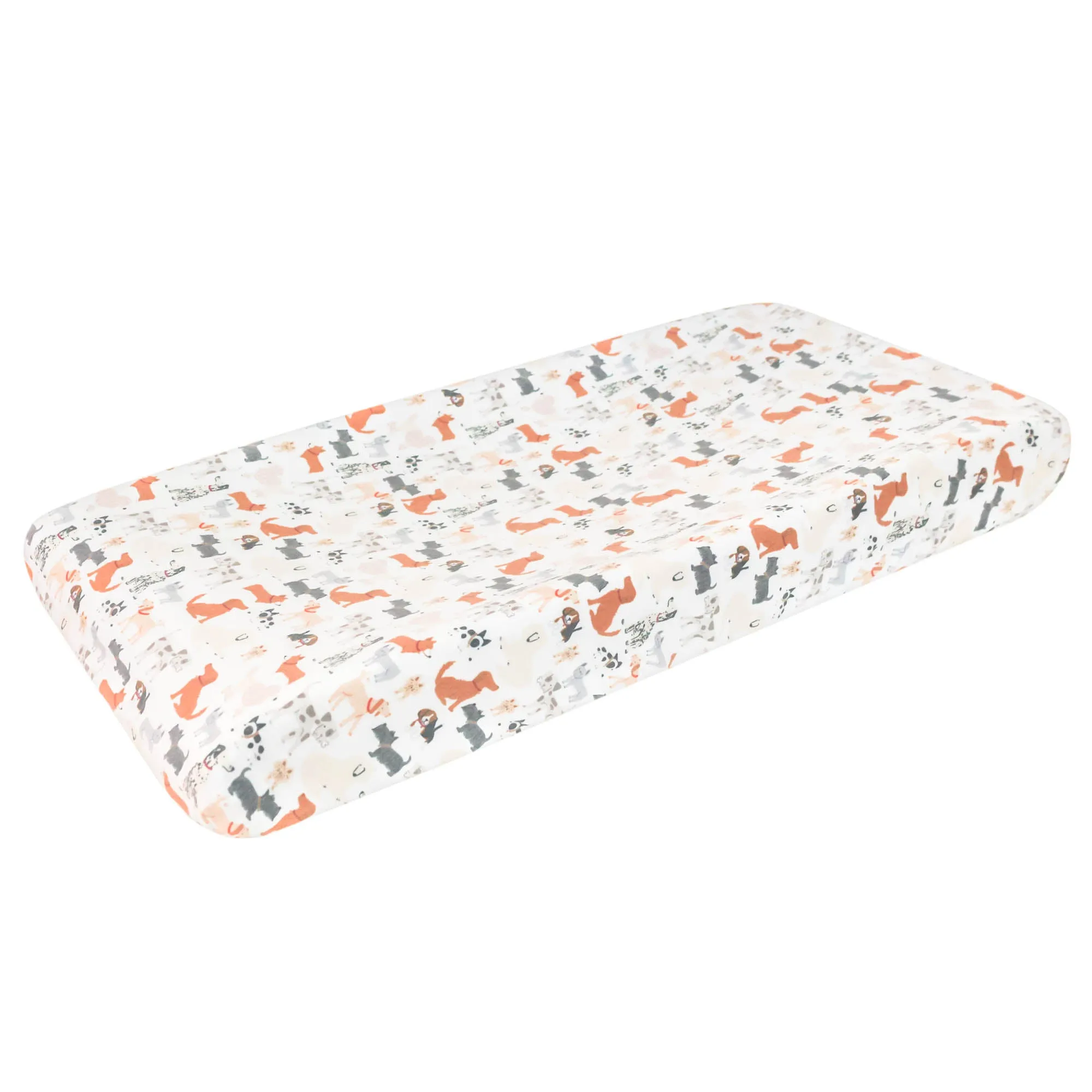Premium Knit Diaper Changing Pad Cover - Rufus