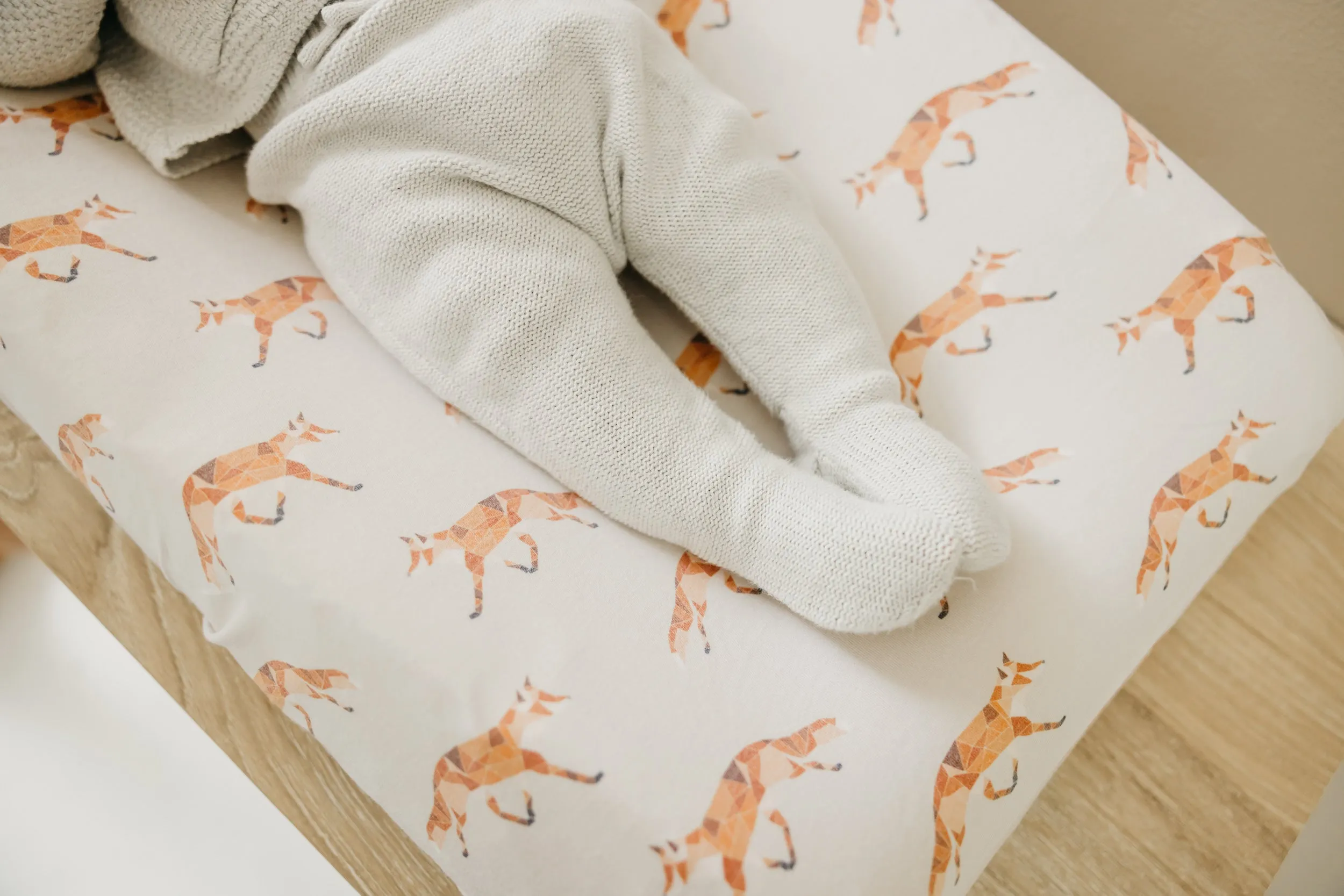 Premium Knit Diaper Changing Pad Cover - Swift