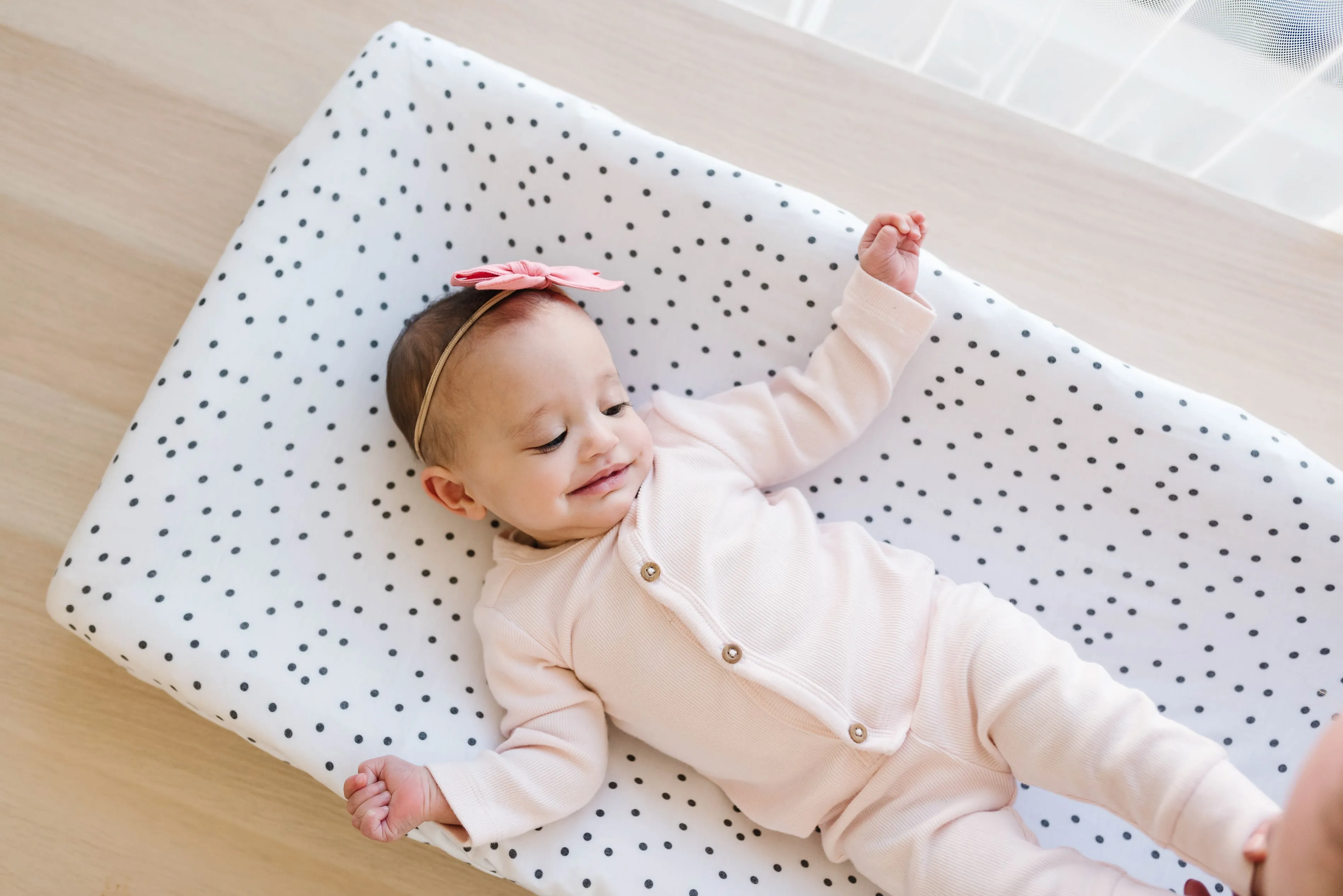 Premium Knit Diaper Changing Pad Cover - Willow