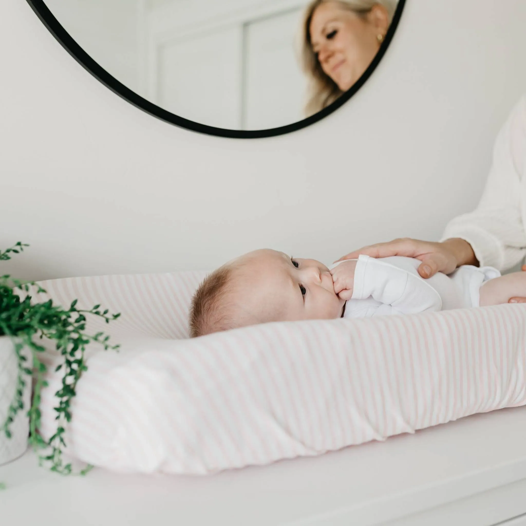 Premium Knit Diaper Changing Pad Cover - Winnie