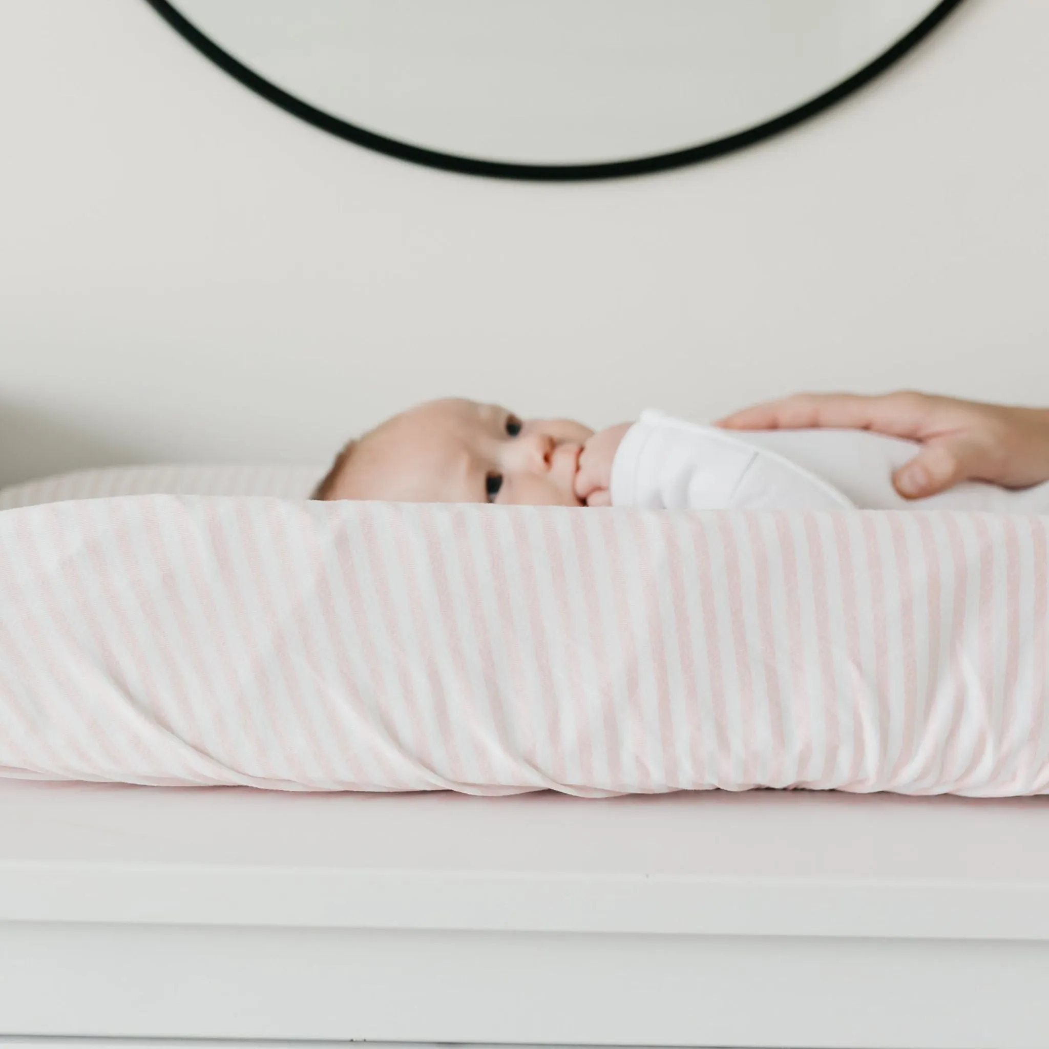 Premium Knit Diaper Changing Pad Cover - Winnie