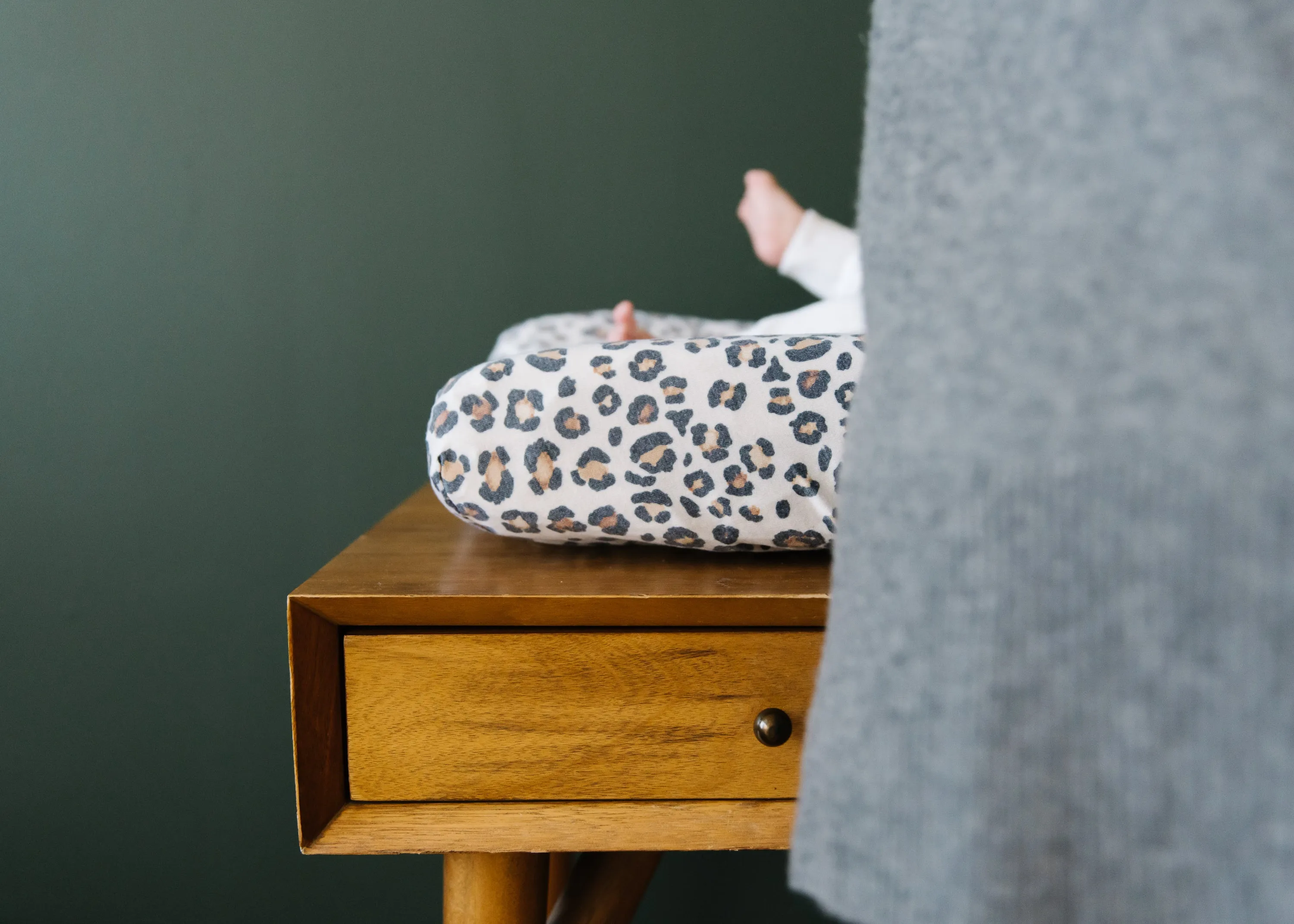 Premium Knit Diaper Changing Pad Cover - Zara