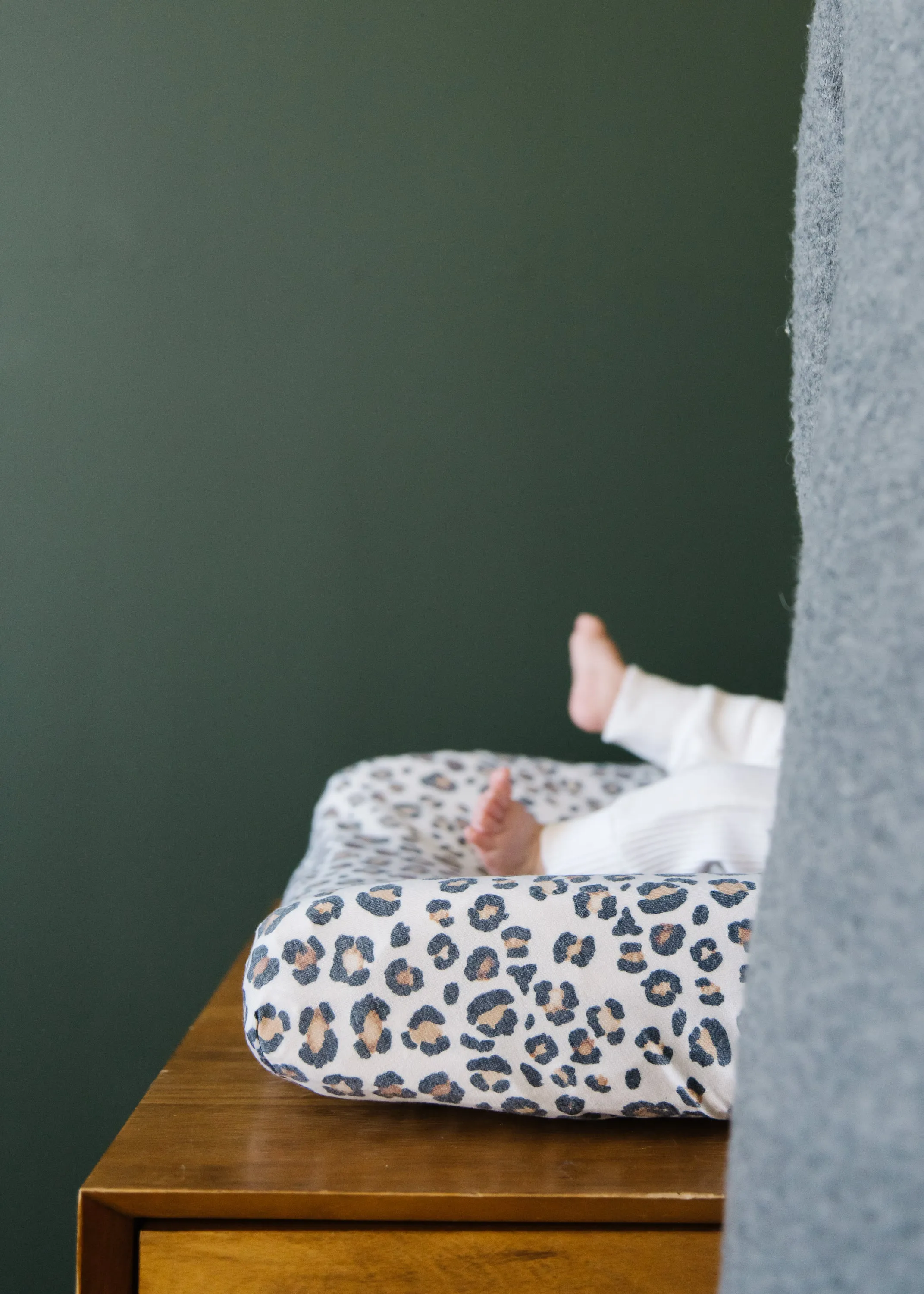 Premium Knit Diaper Changing Pad Cover - Zara