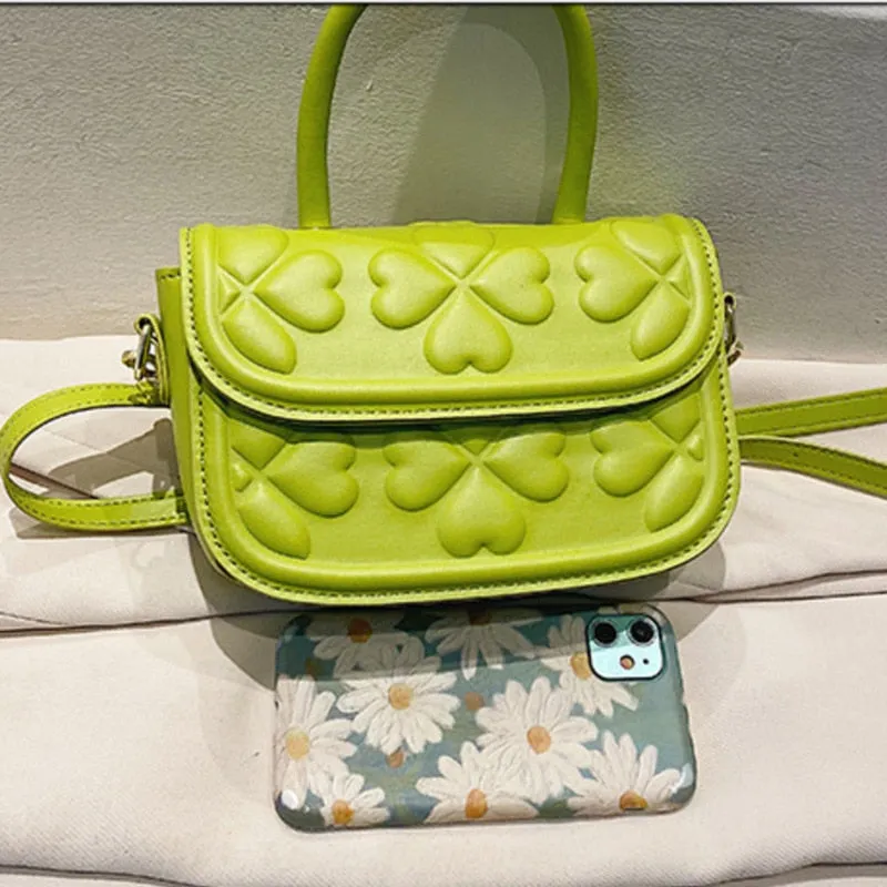 PU Mini Flower 3D Theme Handbag For Women