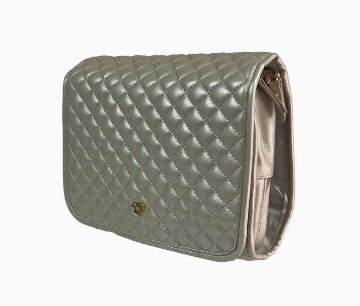 Pursen Getaway Toiletry Case - Pearl