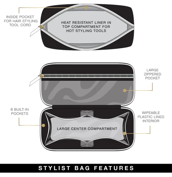 Pursen Stylist Travel Bag Timeless Quilted