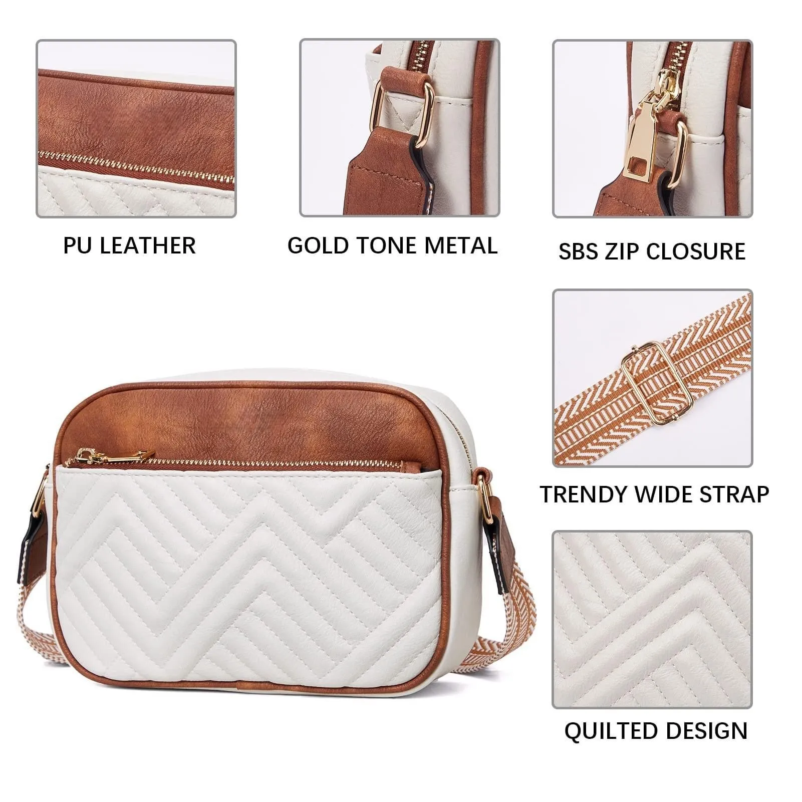 Quilted Crossbody Bag