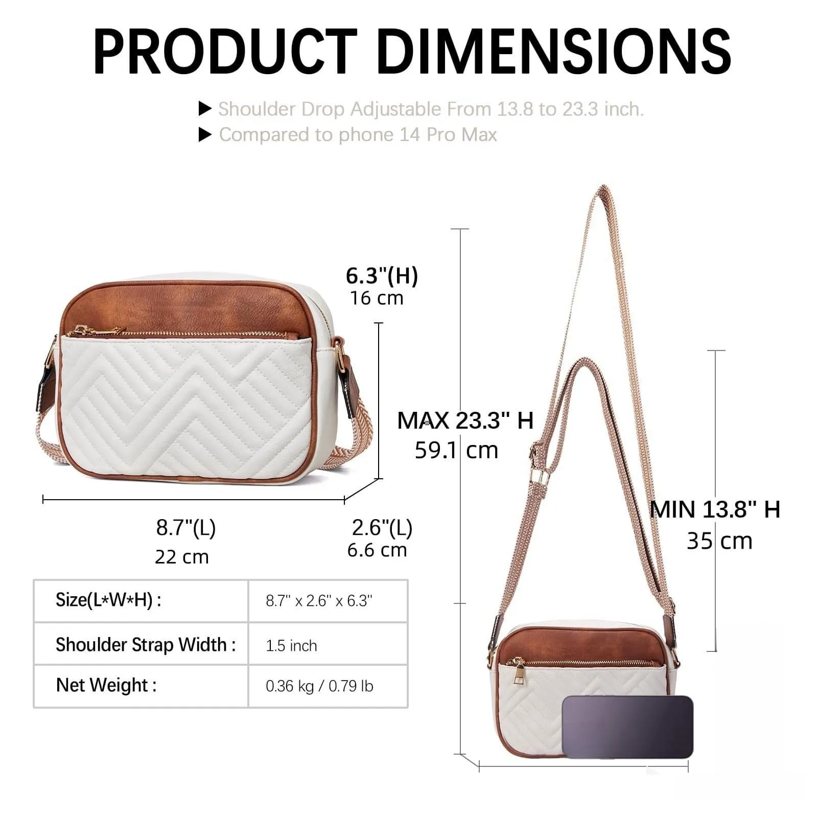 Quilted Crossbody Bag