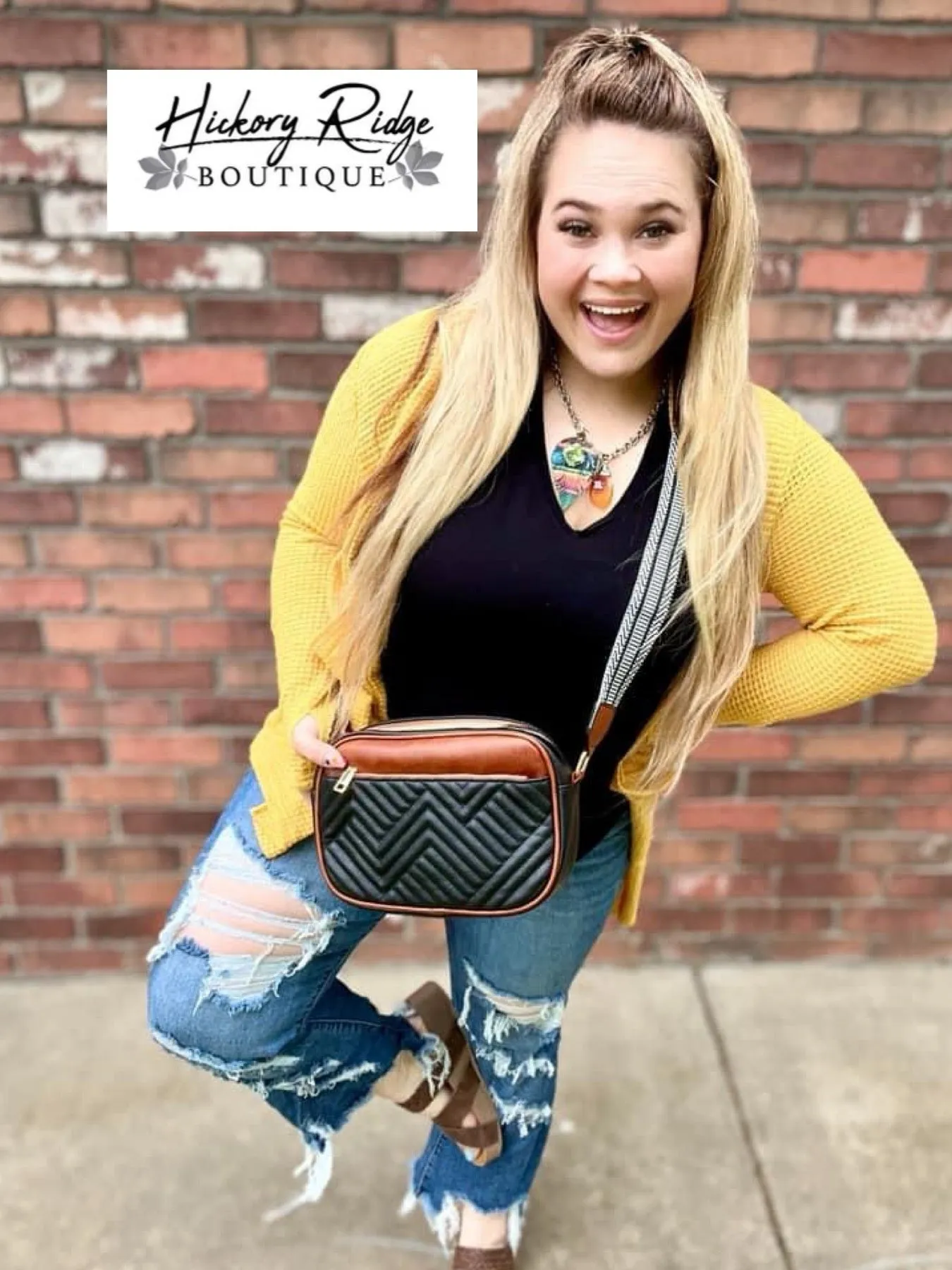 Quilted Crossbody Bag