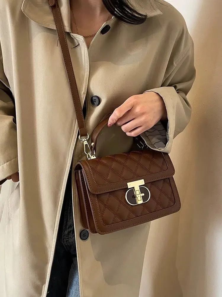 Quilted Small Square Bag