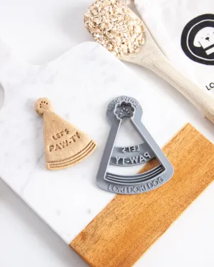 "Let's Paw-ty" Birthday Party Hat Cookie Cutter