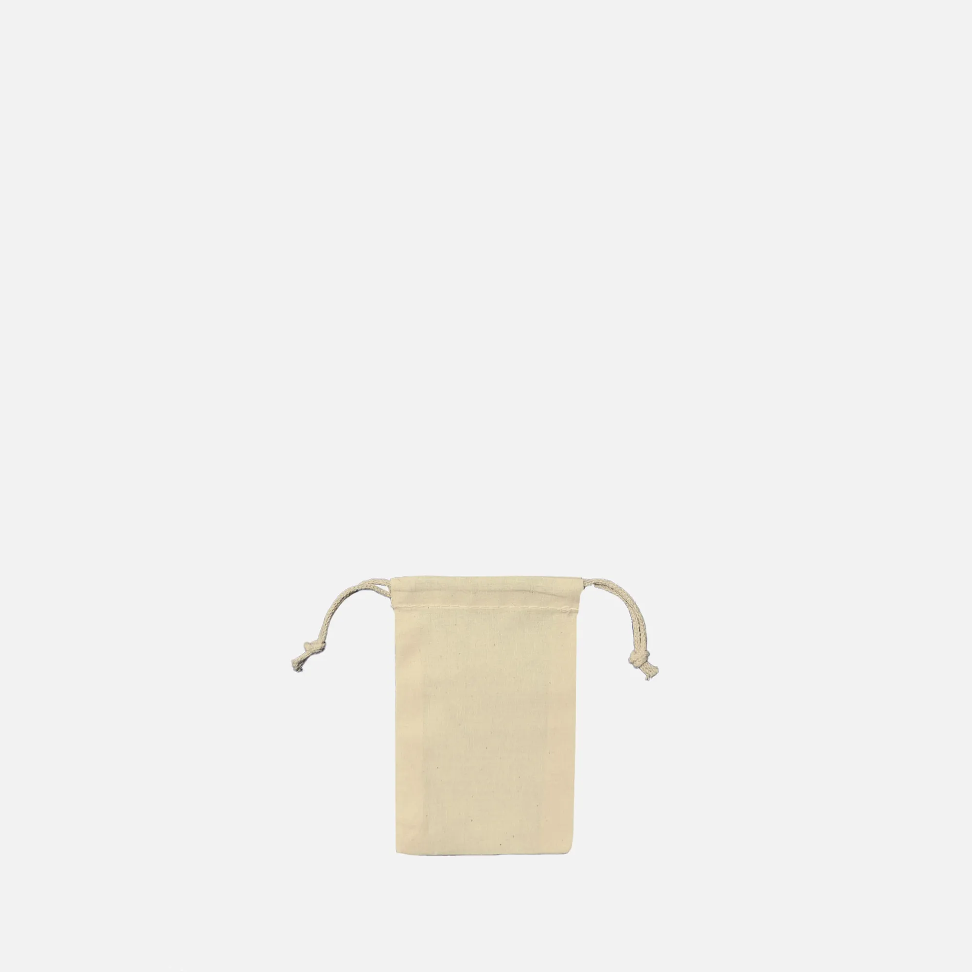 Recycled Cotton Double Drawstring Small 5x7 inches