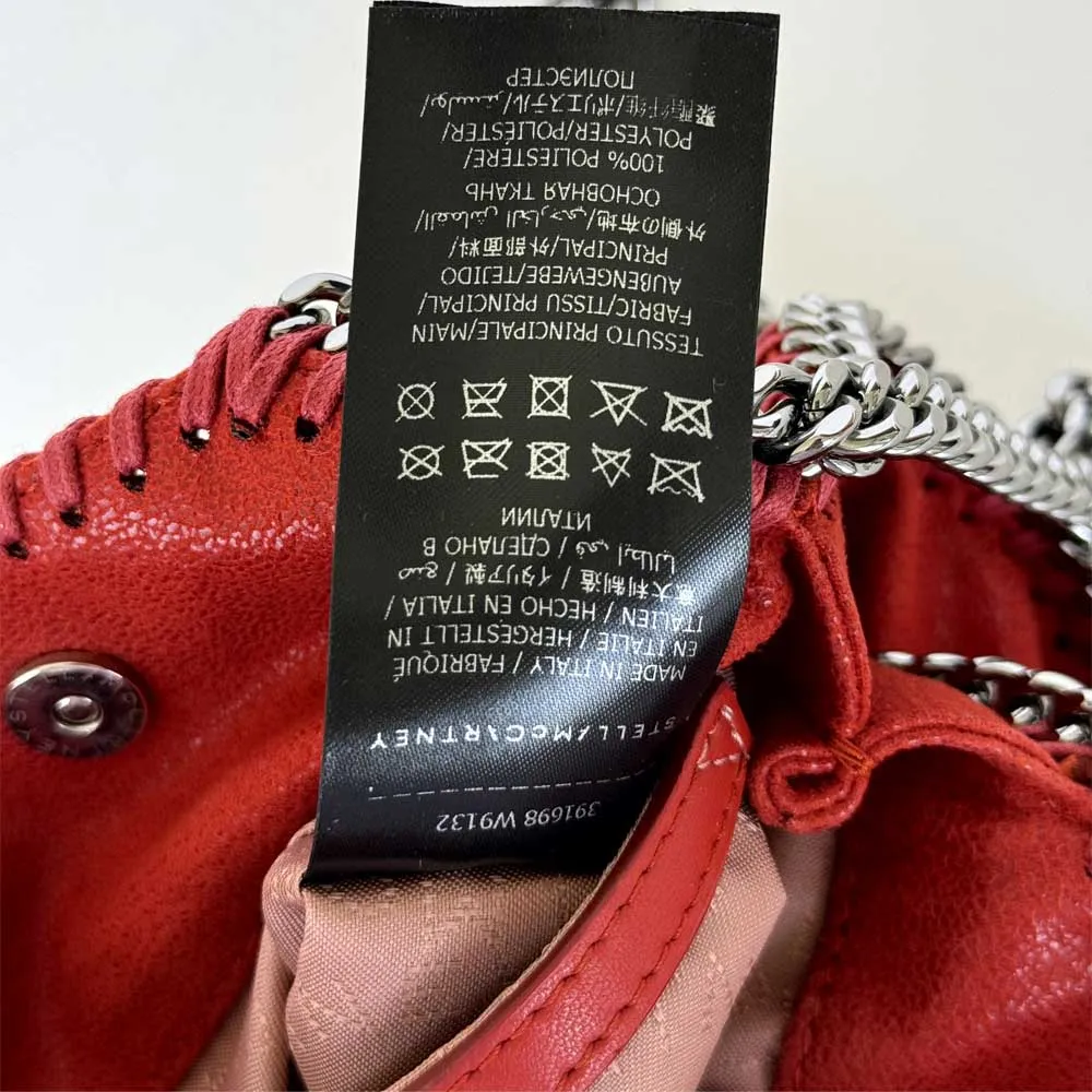 Red Mini Falabella Shoulder Bag