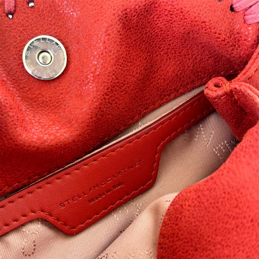 Red Mini Falabella Shoulder Bag