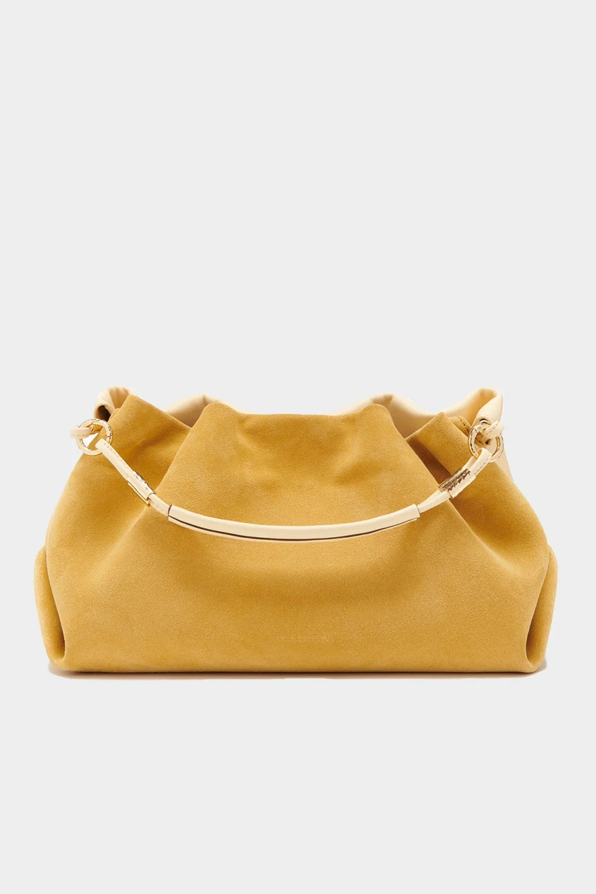 Remy Soft Convertible Clutch in Transparent Yellow
