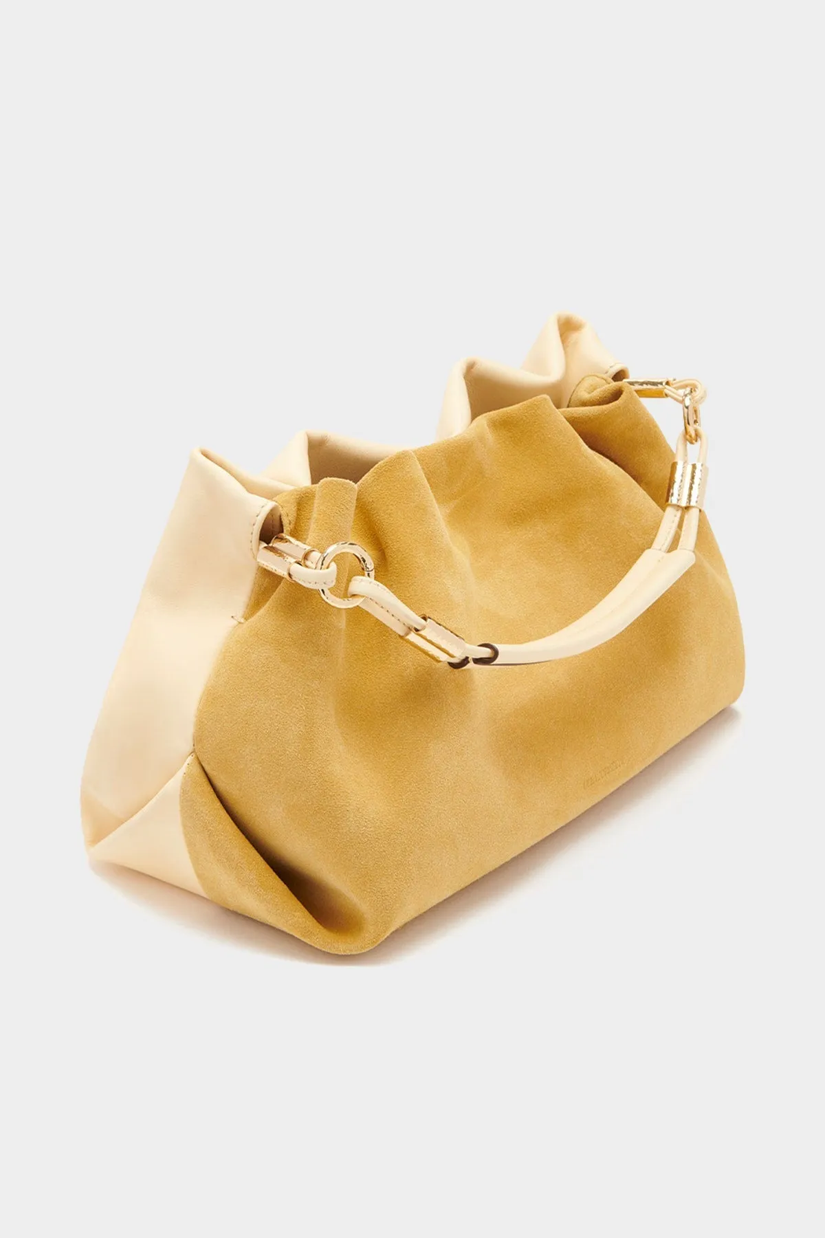 Remy Soft Convertible Clutch in Transparent Yellow