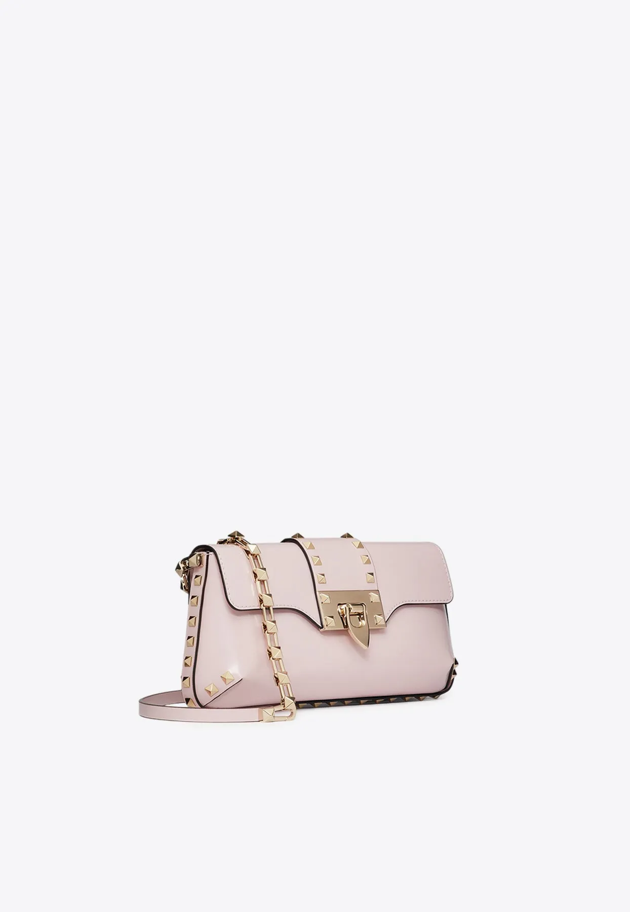 Rockstud Leather Crossbody Bag