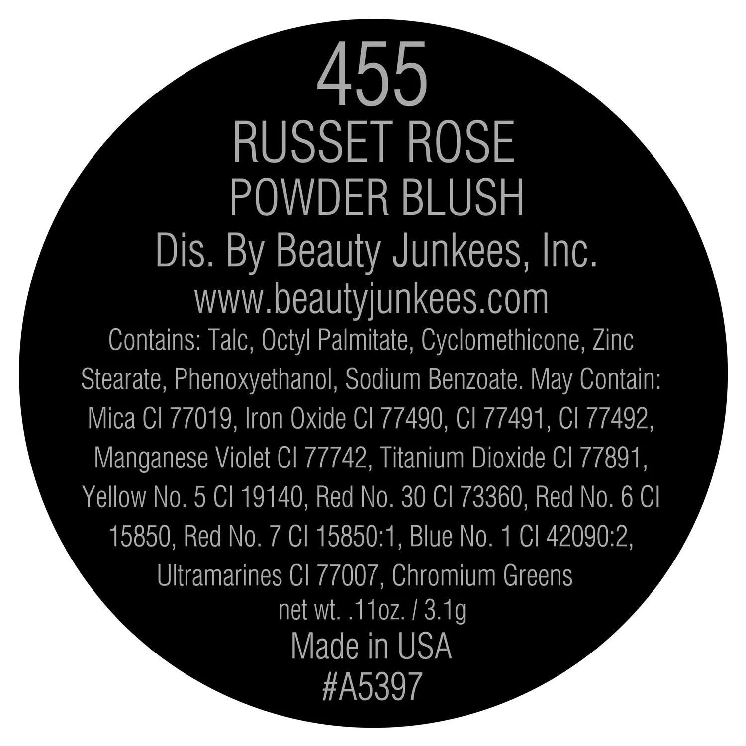 Russet Rose Powder Blush Pan