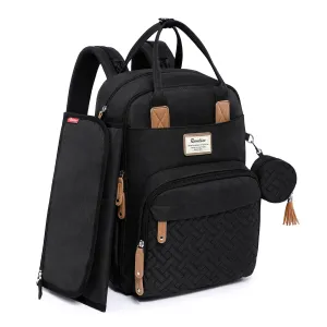 Ruvalino Neutral All-in-One Baby Bags - Black