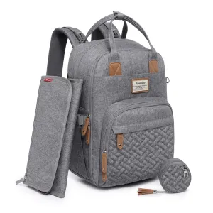 Ruvalino Neutral All-in-One Baby Bags - Light Gray