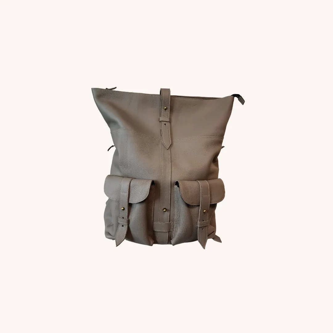 Sackpack - All Leather Exterior