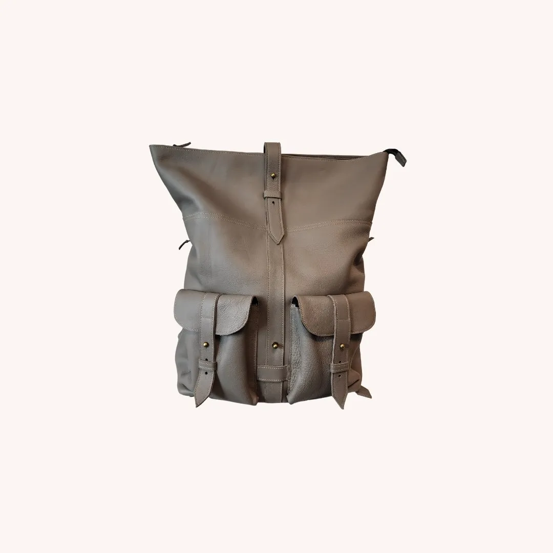 Sackpack - All Leather Exterior