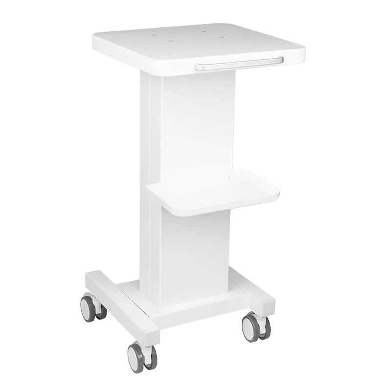 Salon Set - Cosmetic Chair 557A with Cuvette White | Terry Sheet Cover & Cosmetic Table for Device 090