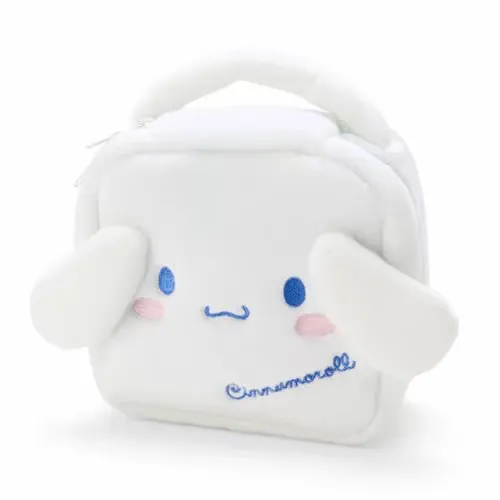 Sanrio Plush Small Square Bag Cosmetic Toiletry Bag Portable Travel Organizer