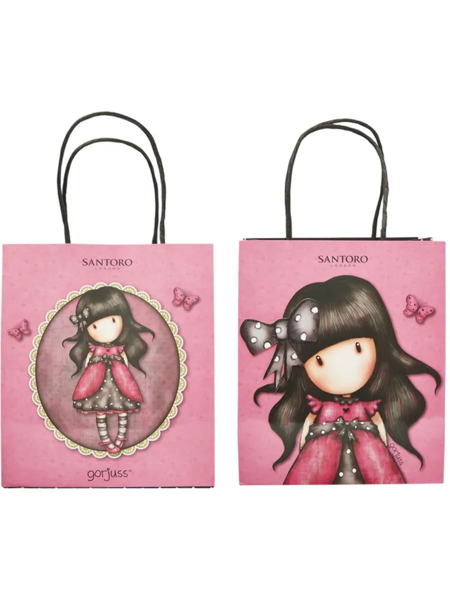 Santoro Gorjuss Ladybird Party Bags, Pink  WHOLESALE