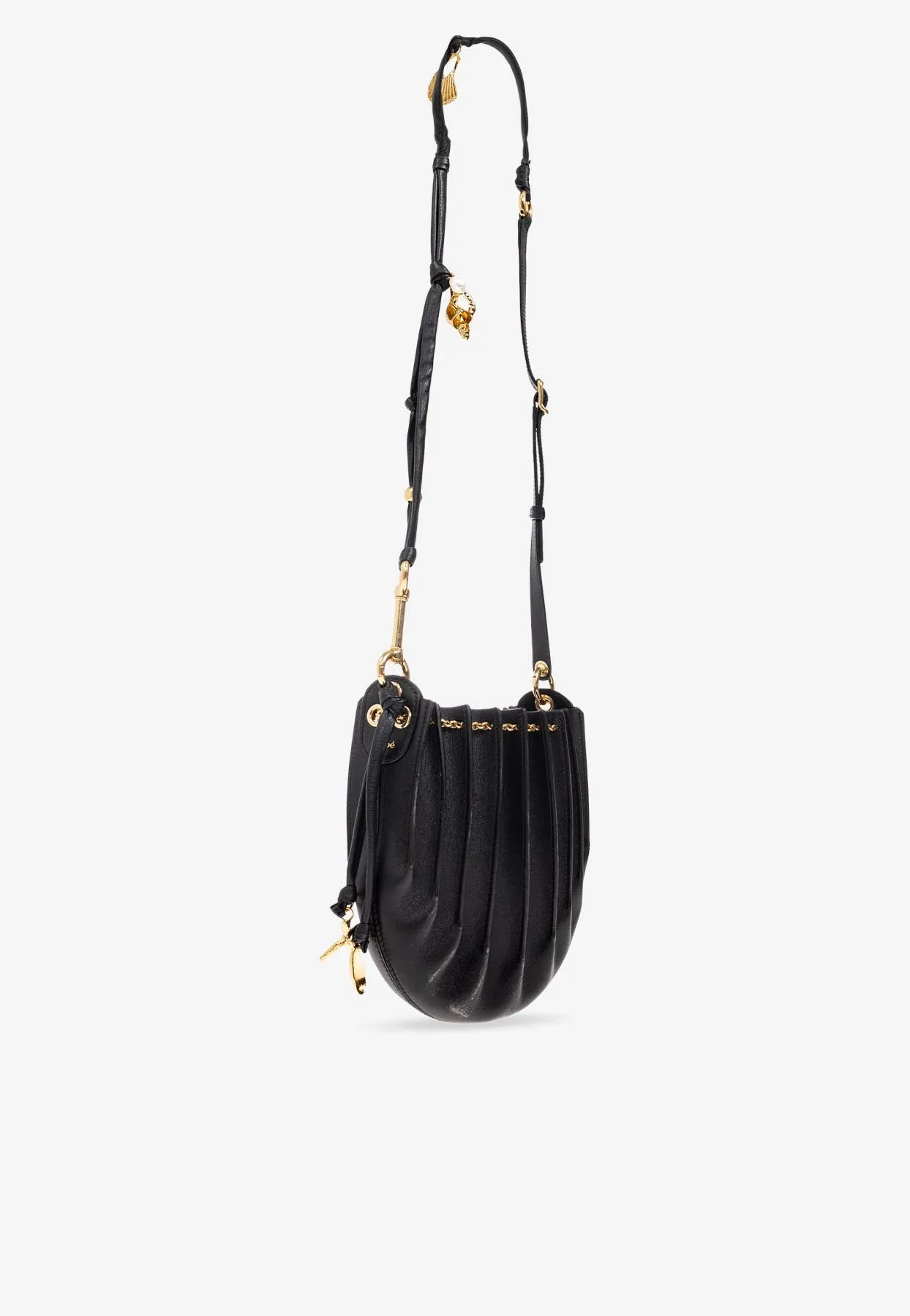 Sea Treasures Leather Crossbody Bag