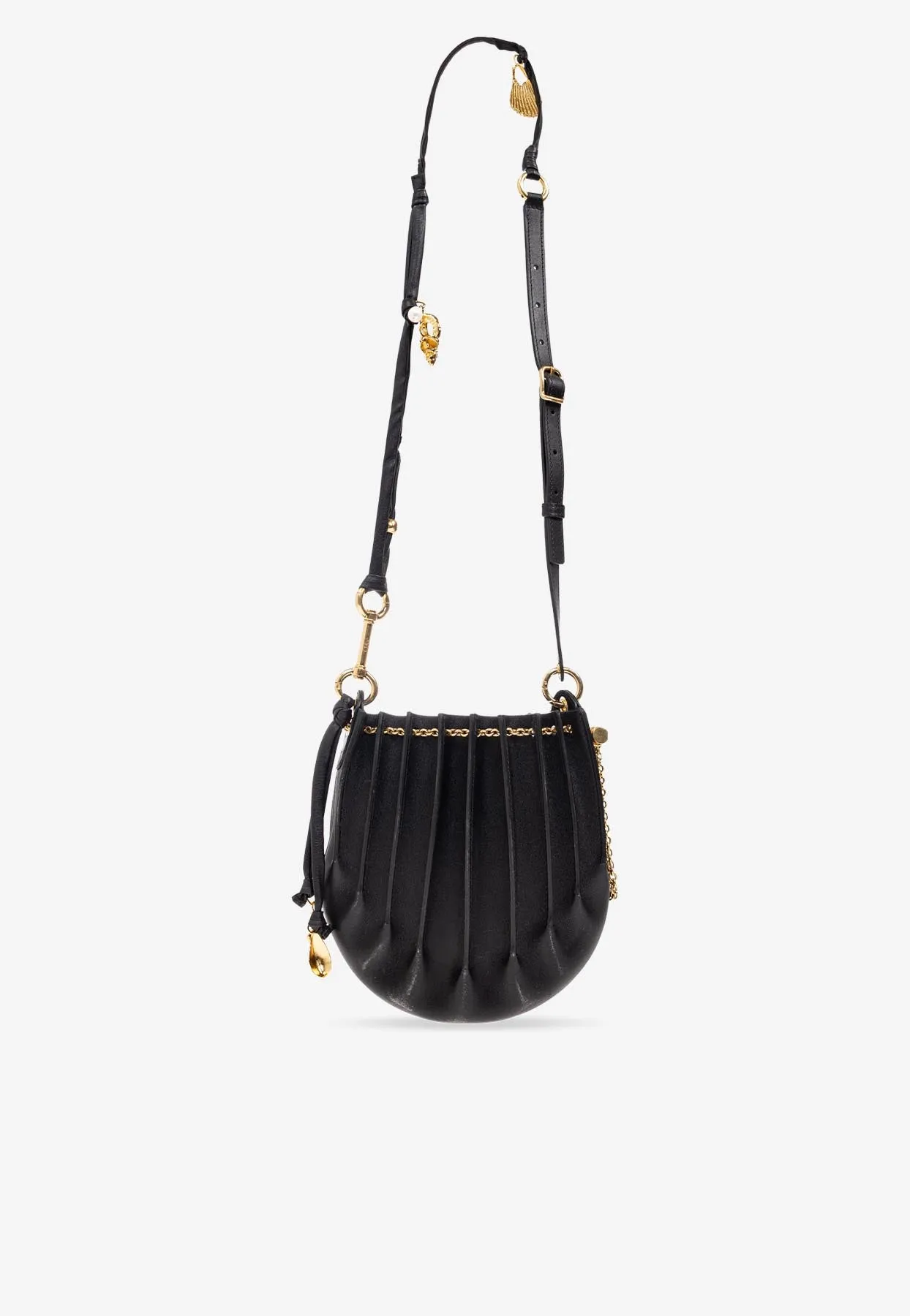 Sea Treasures Leather Crossbody Bag